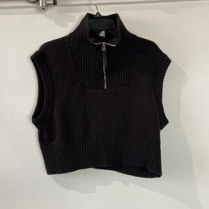 H&M Knit collar with zipper